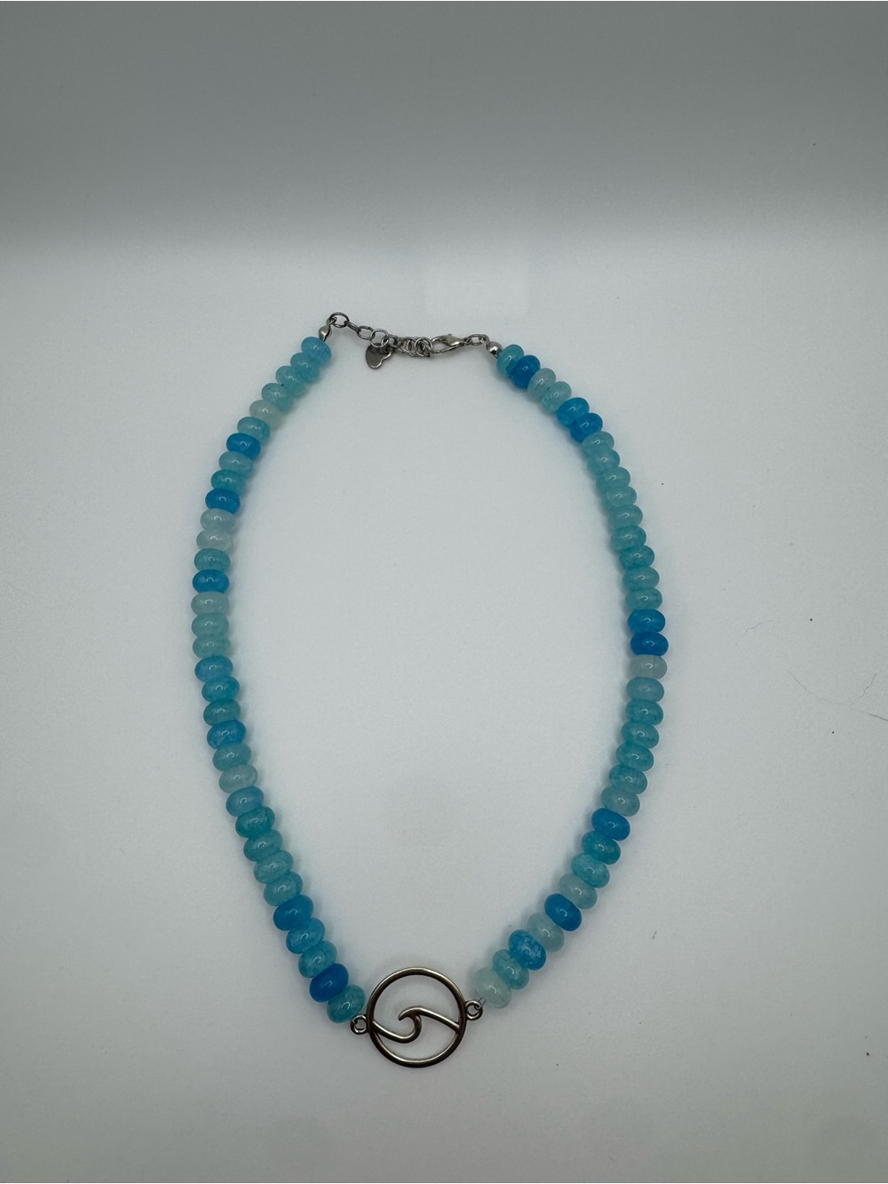 Blue Beaded Handmade Necklace